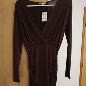 Charlotte Russe deep purple club dress